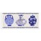 Stupell Industries Traditional Blue Vases Wall Plaque Art Design by Raquel Maciel